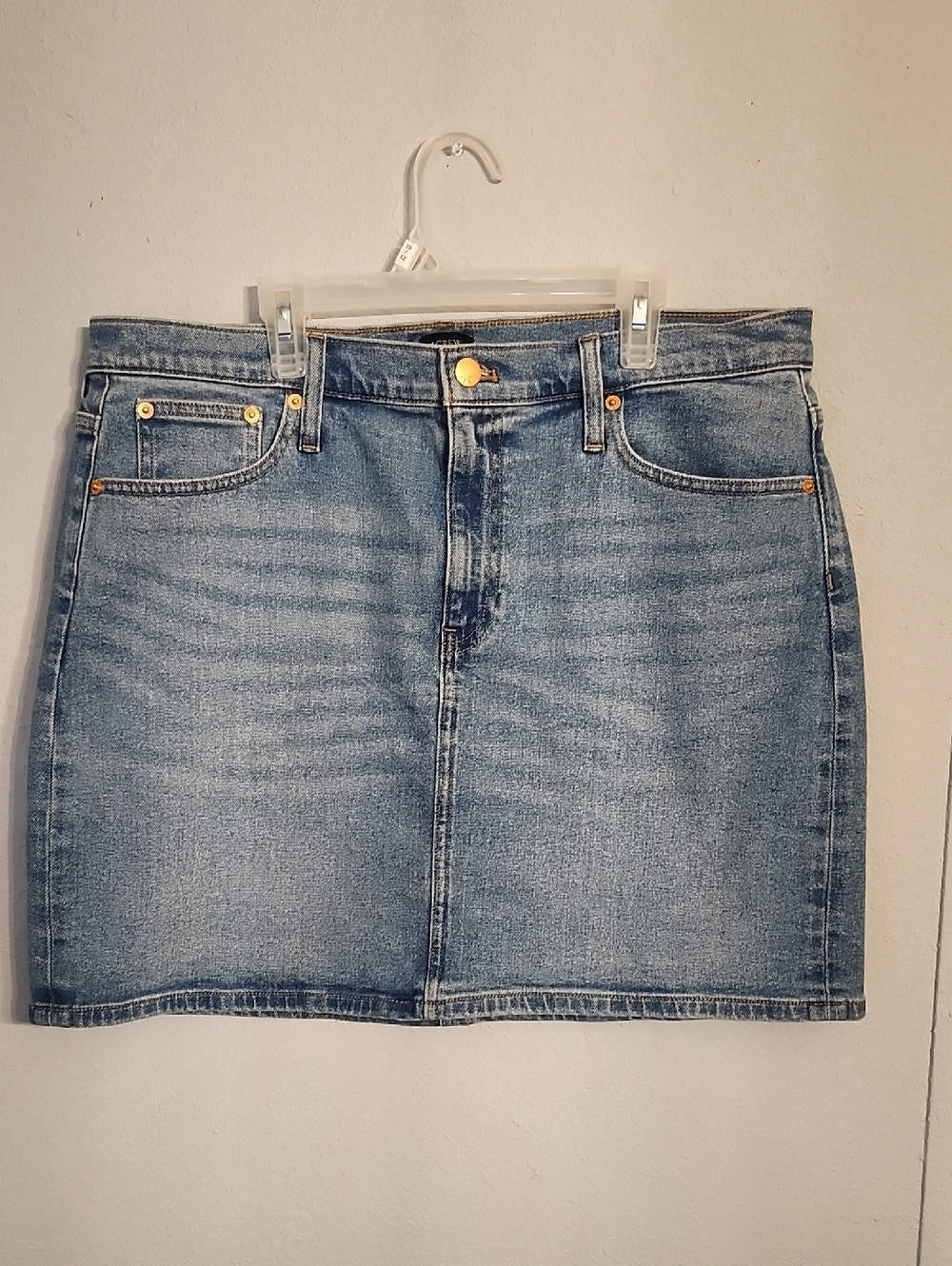 J. Crew Light Blue Denim Skirt